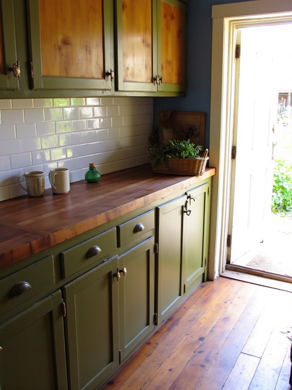 vintage rustic olive charm