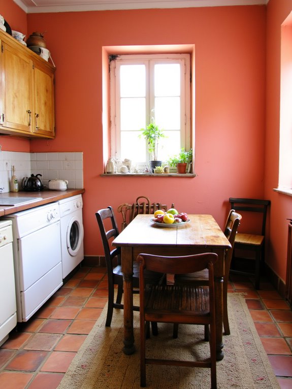 warm and inviting kitchen