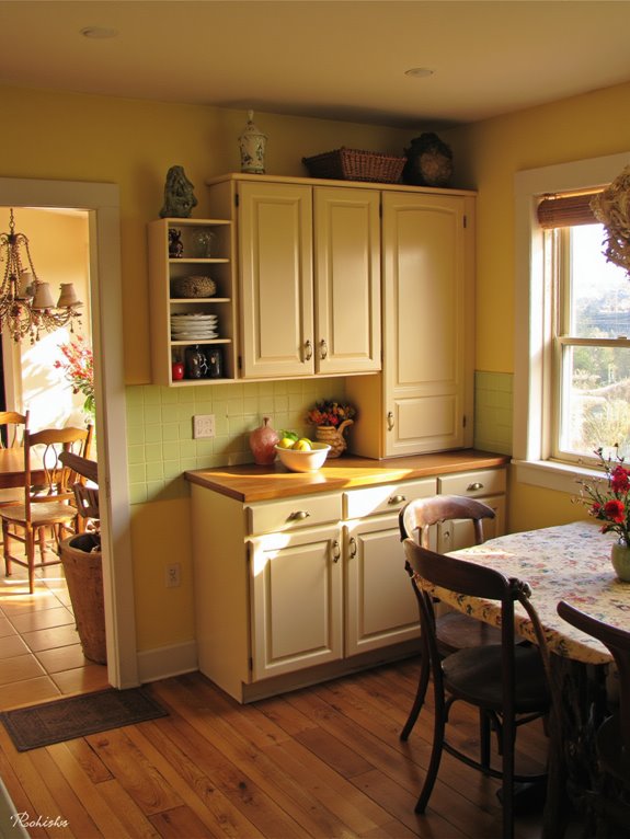 warm and inviting kitchens