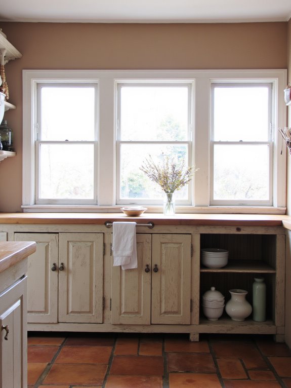 warm earthy kitchen tones