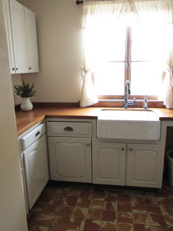 warm gray kitchen elegance