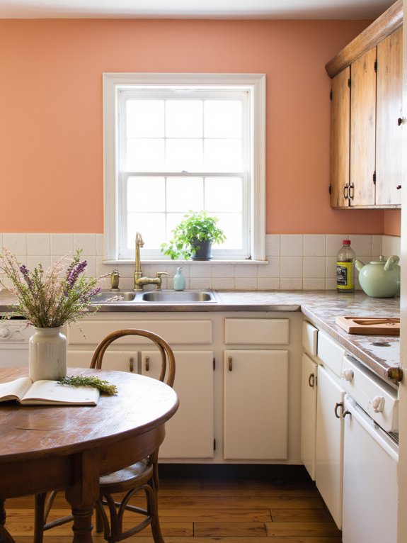 warm inviting kitchen ambiance