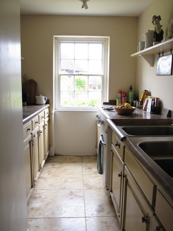 warm inviting small kitchens