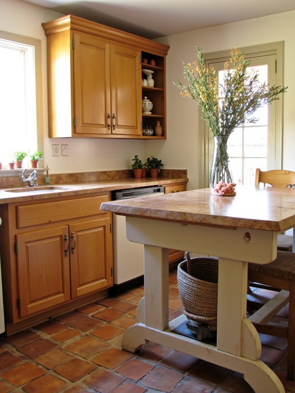 warm oak meets nature