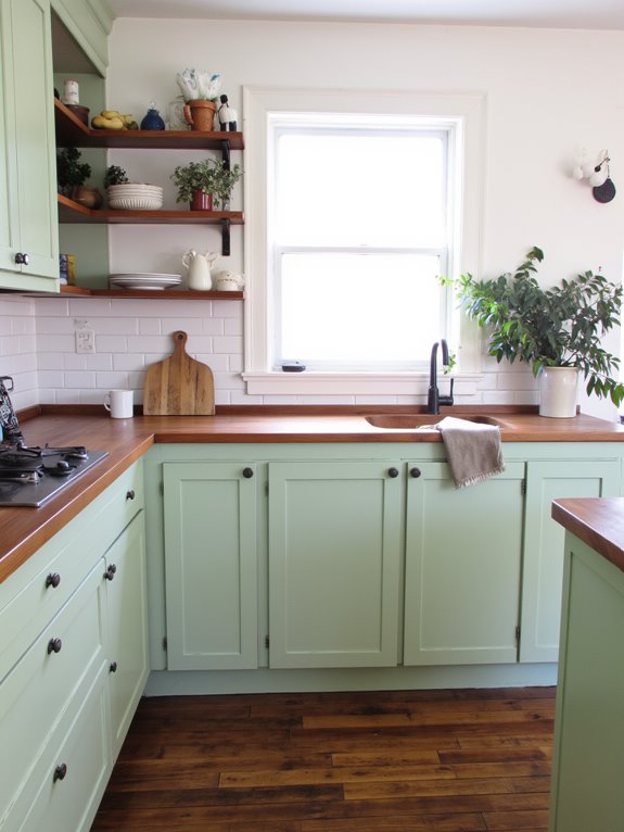 wood and green harmony