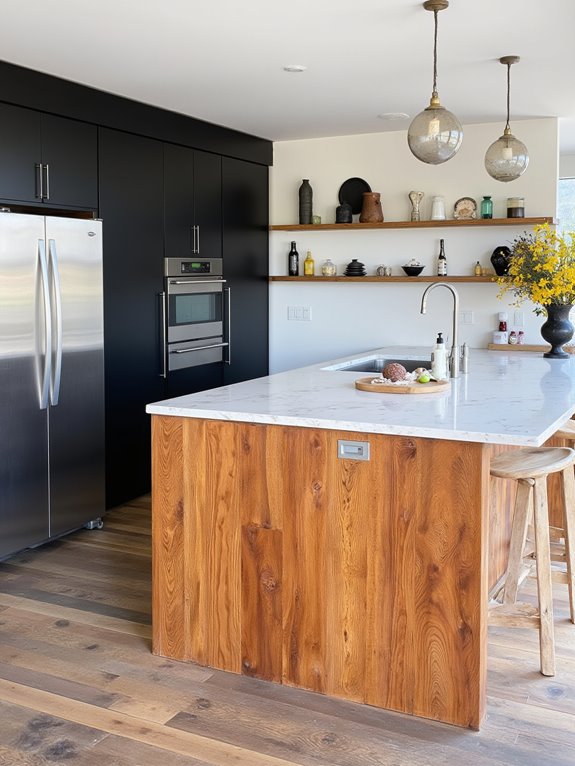 wood and metal fusion