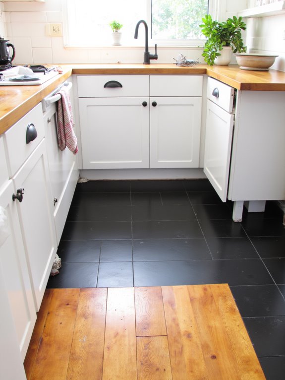 wood warmth vs tile durability