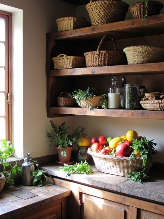 woven baskets for organization