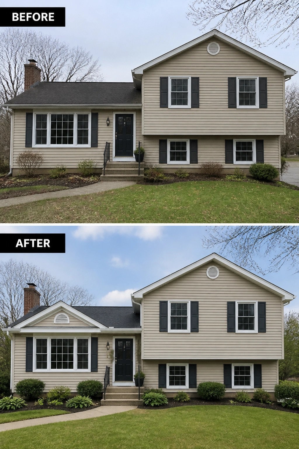 Before-and-after