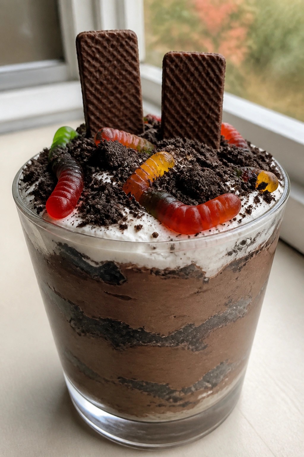 Frozen Graveyard Pudding Parfait