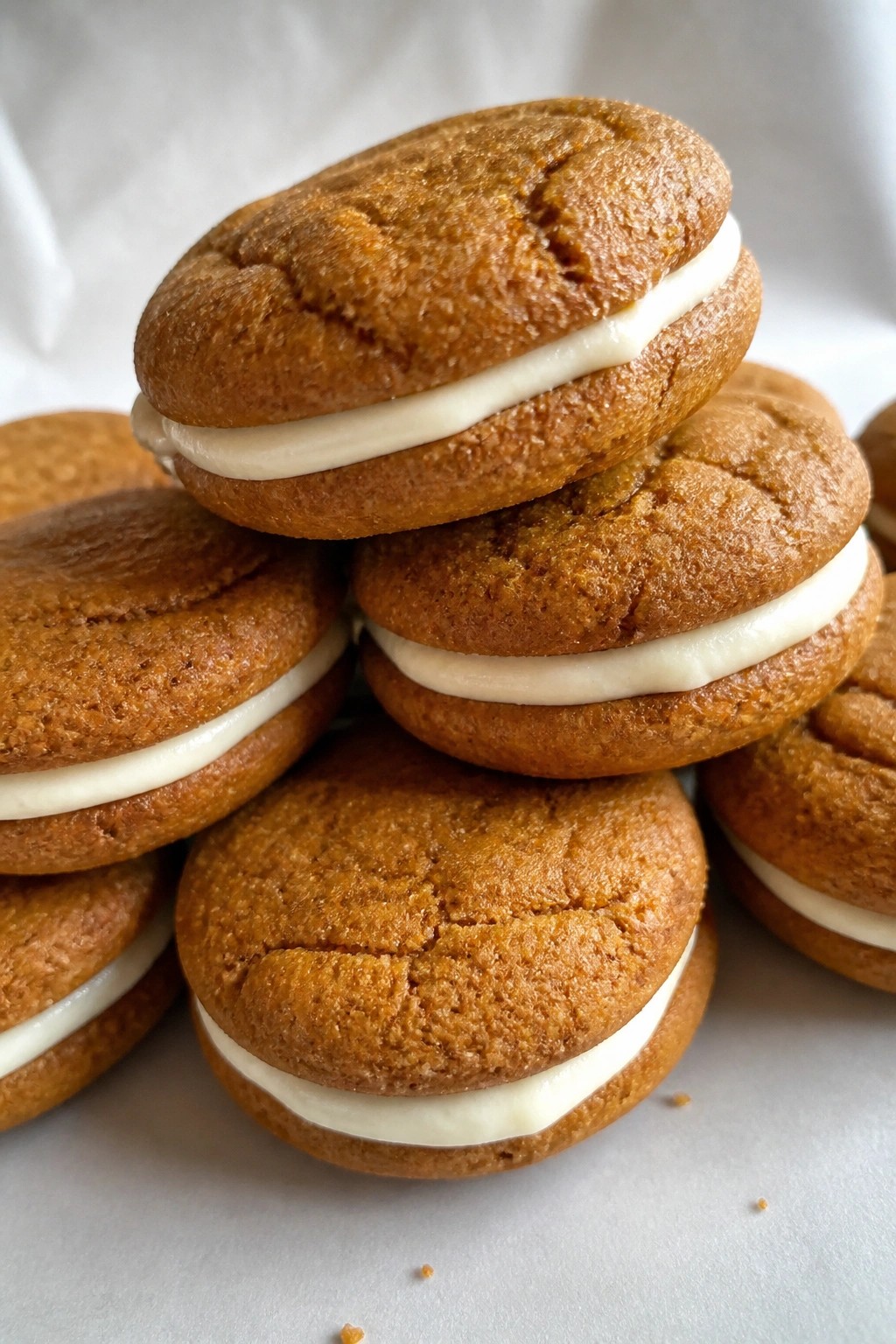 Spiced Pumpkin Spice Cookie Sandwiches