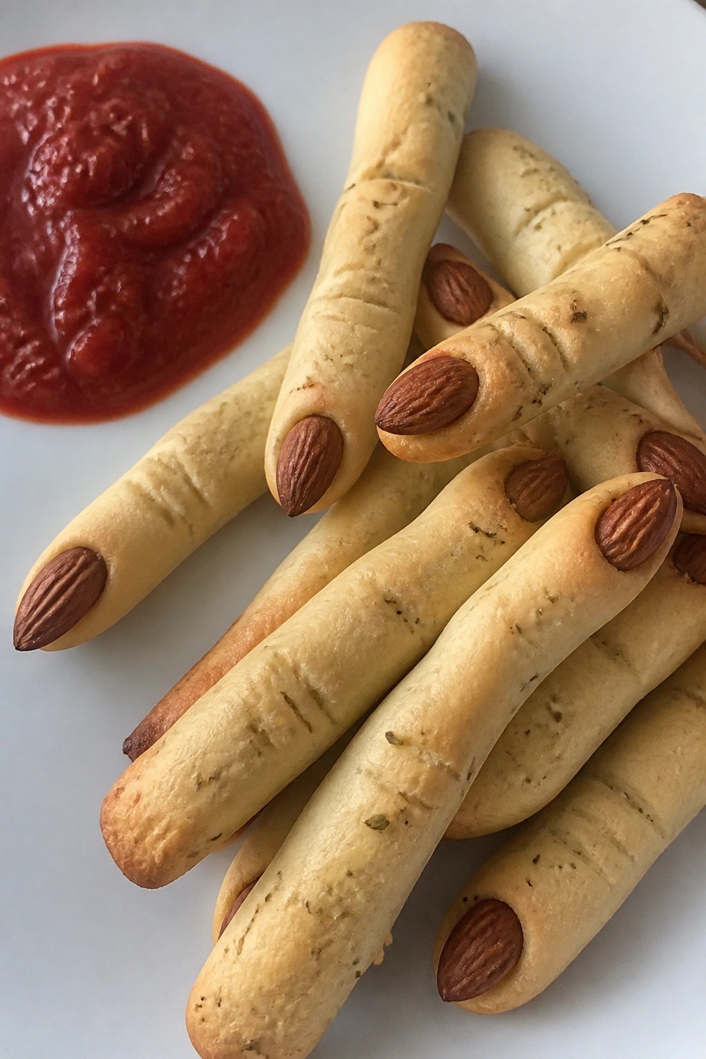 Witch Finger Breadstick Dippers