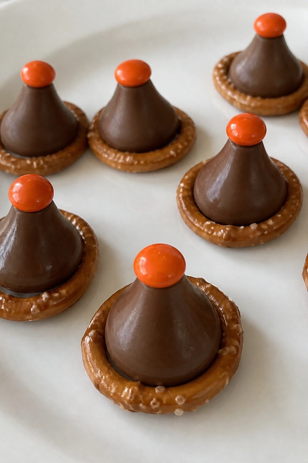 Witch Hat Pretzel Cookies