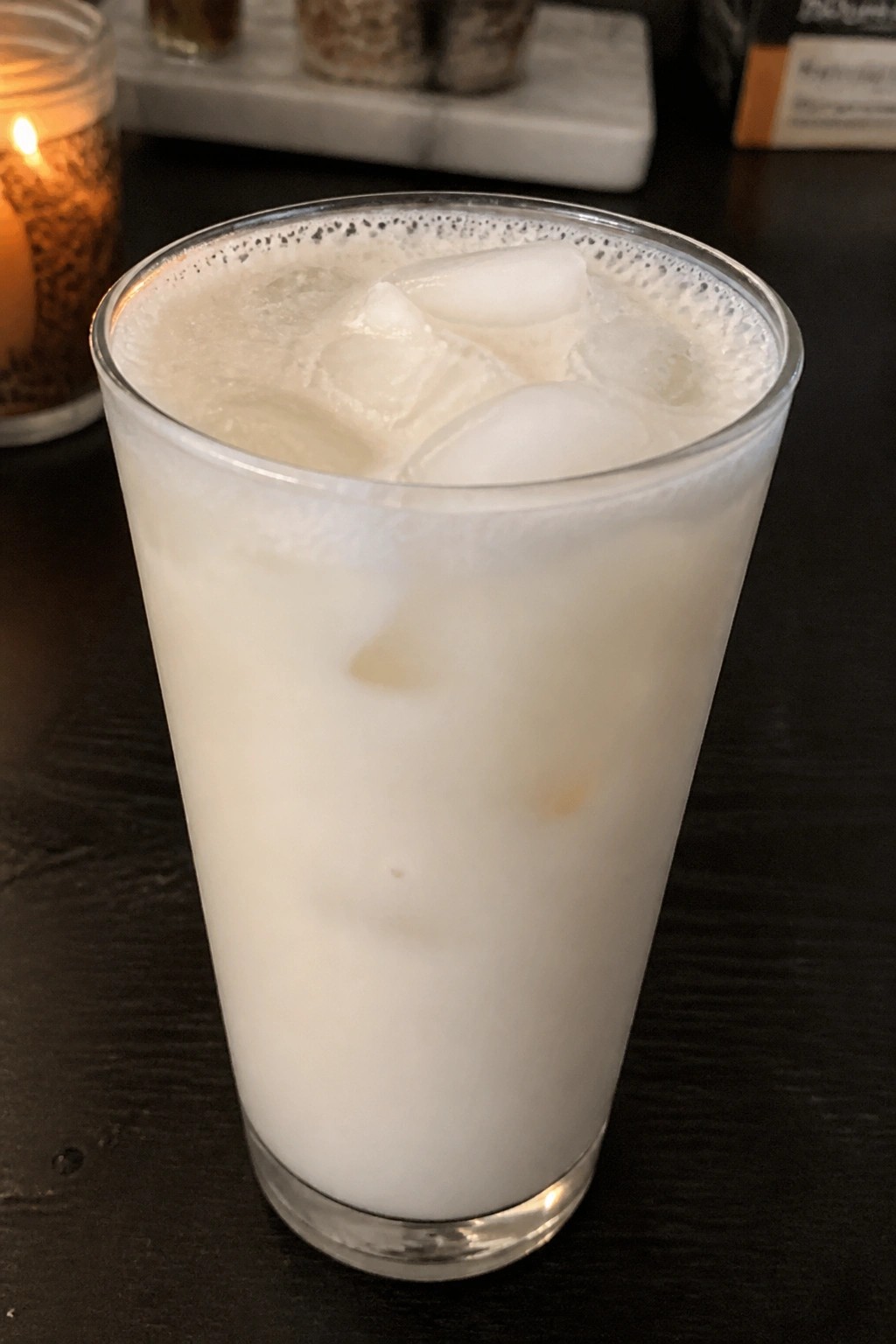 Ghostly Coconut White Grape Punch with Vanilla