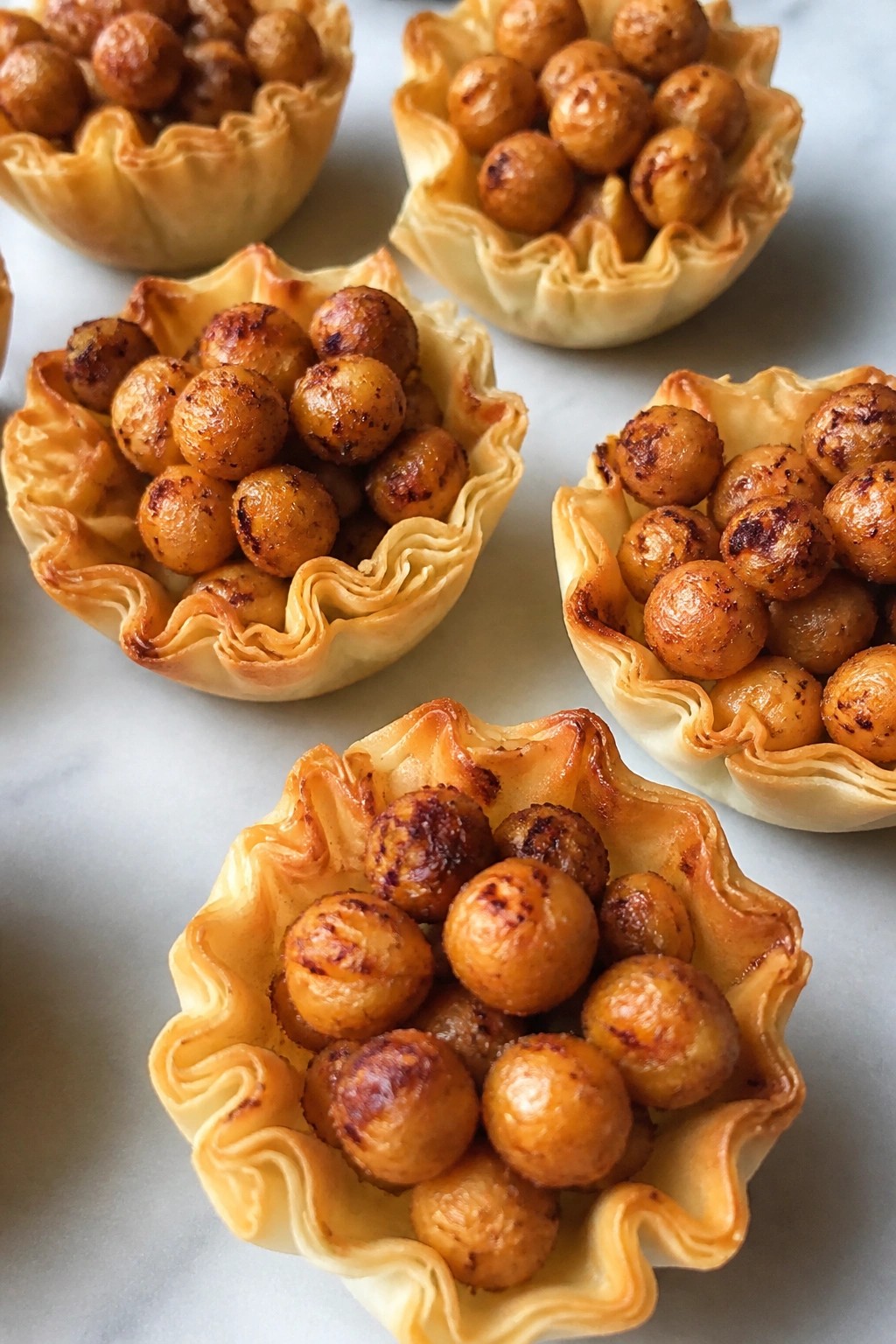 Smoky Paprika Roasted Chickpea Cups