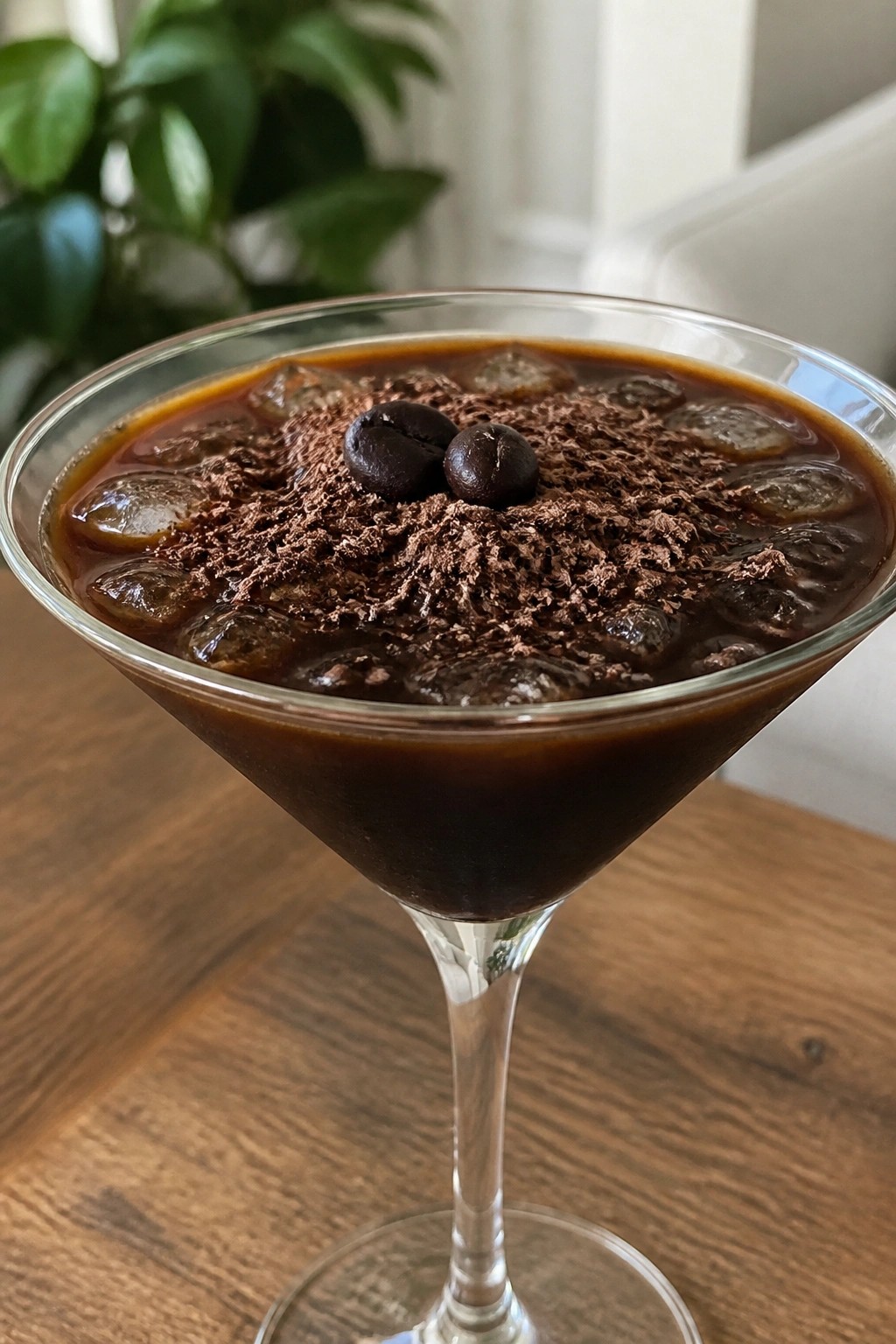Dark Chocolate Espresso Tequila Martini