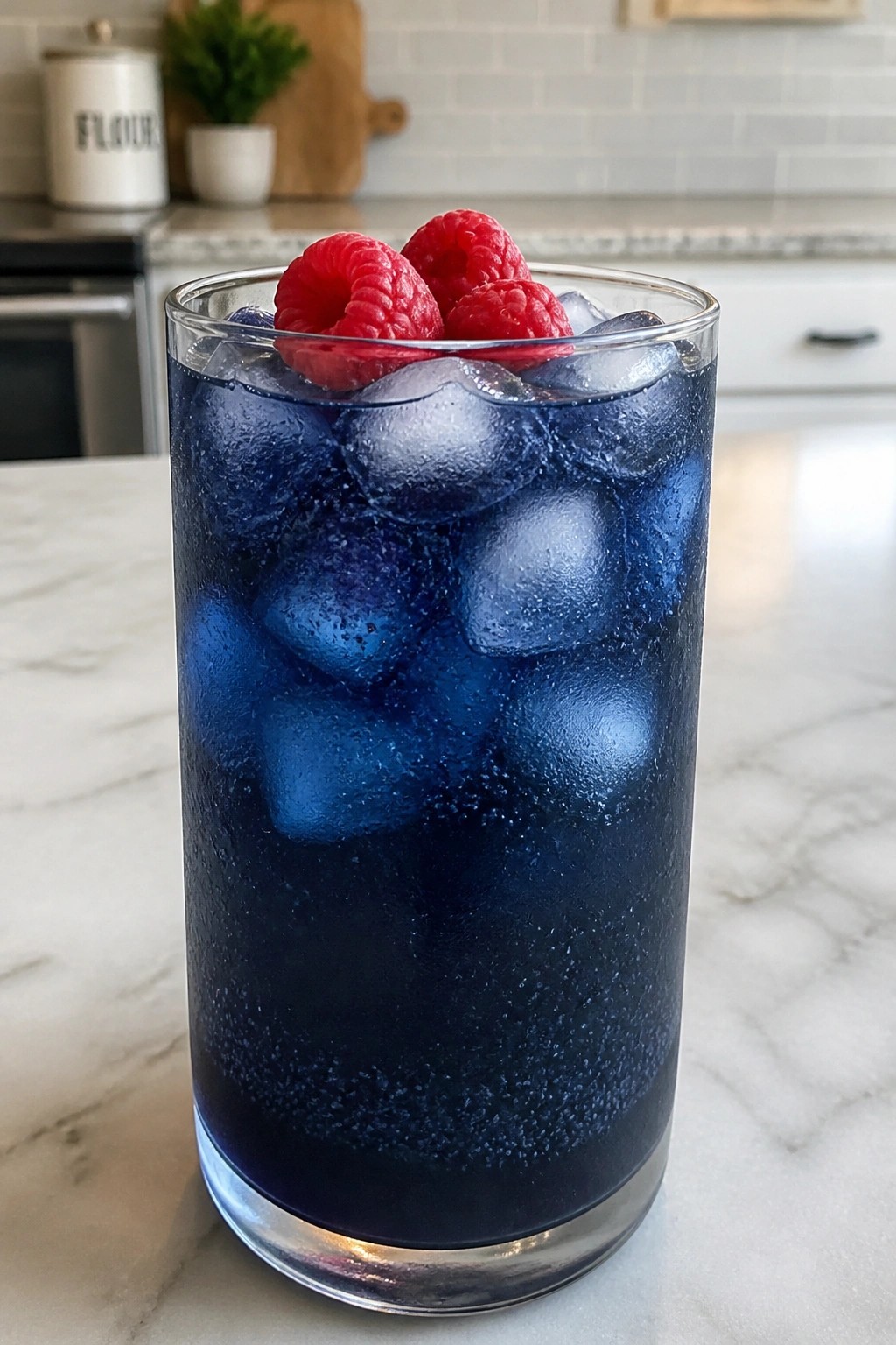 Midnight Blue Raspberry Sparkler