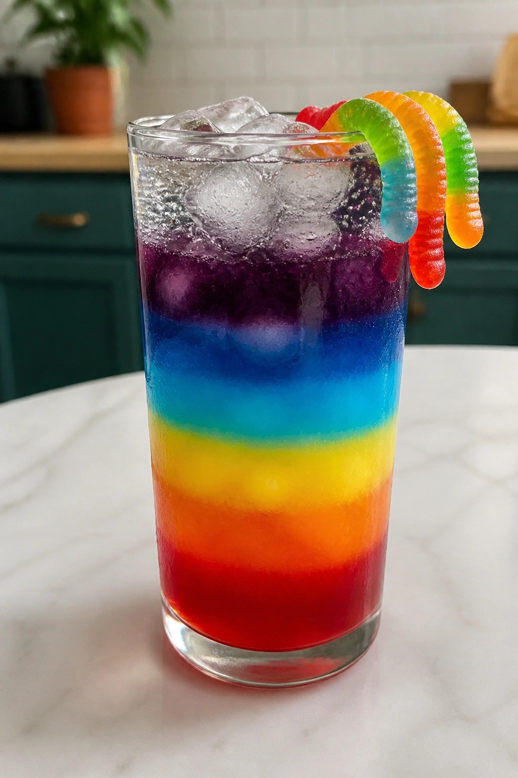 Witch's Rainbow Layered Brew