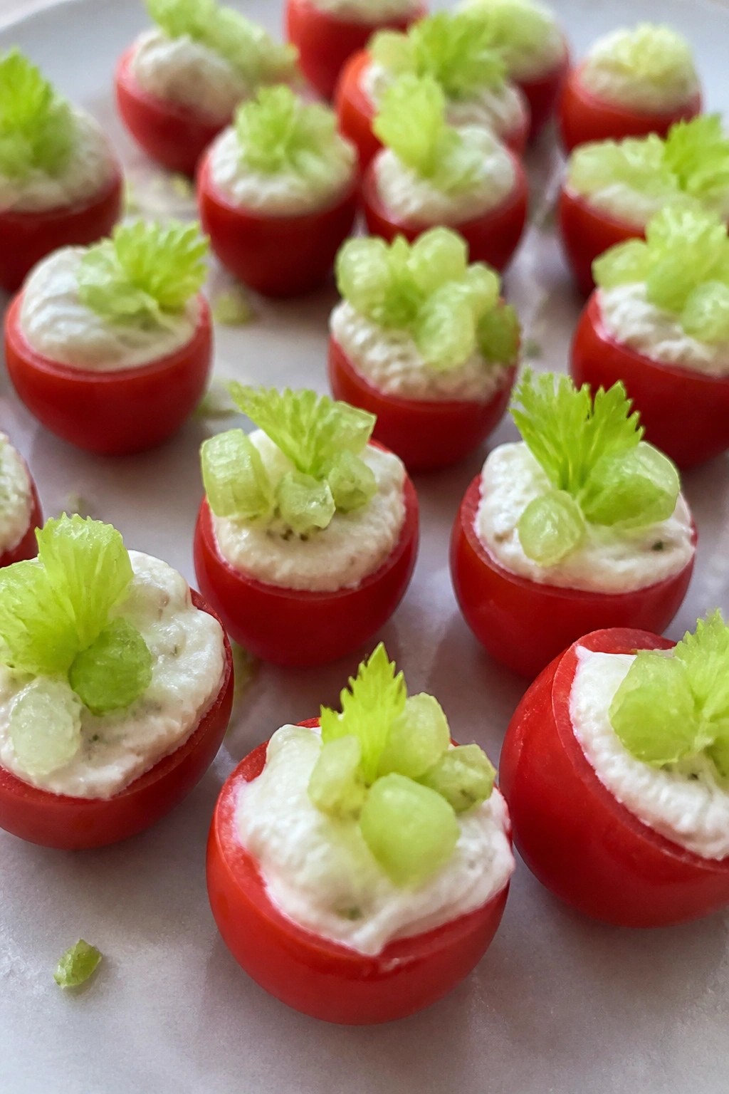 Bloody Mary Tomato Bites
