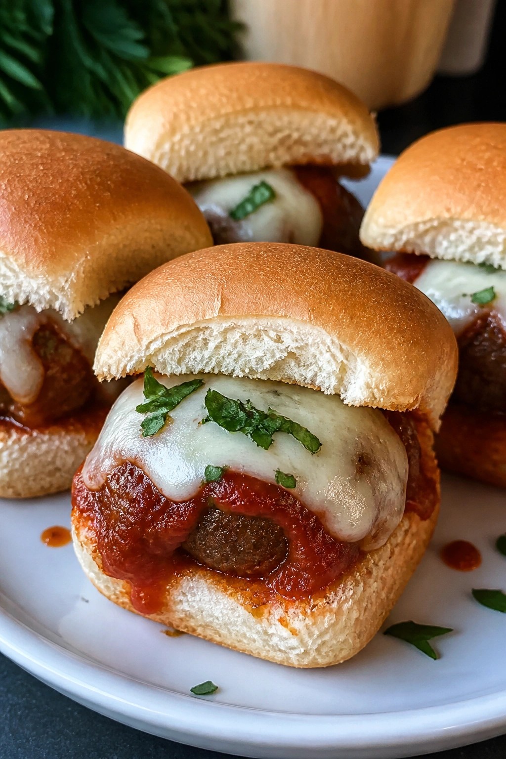 Vampire Meatball Sliders