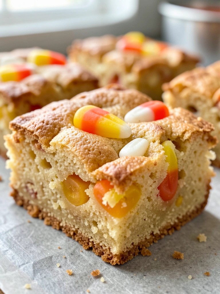 Candy Corn Blondies