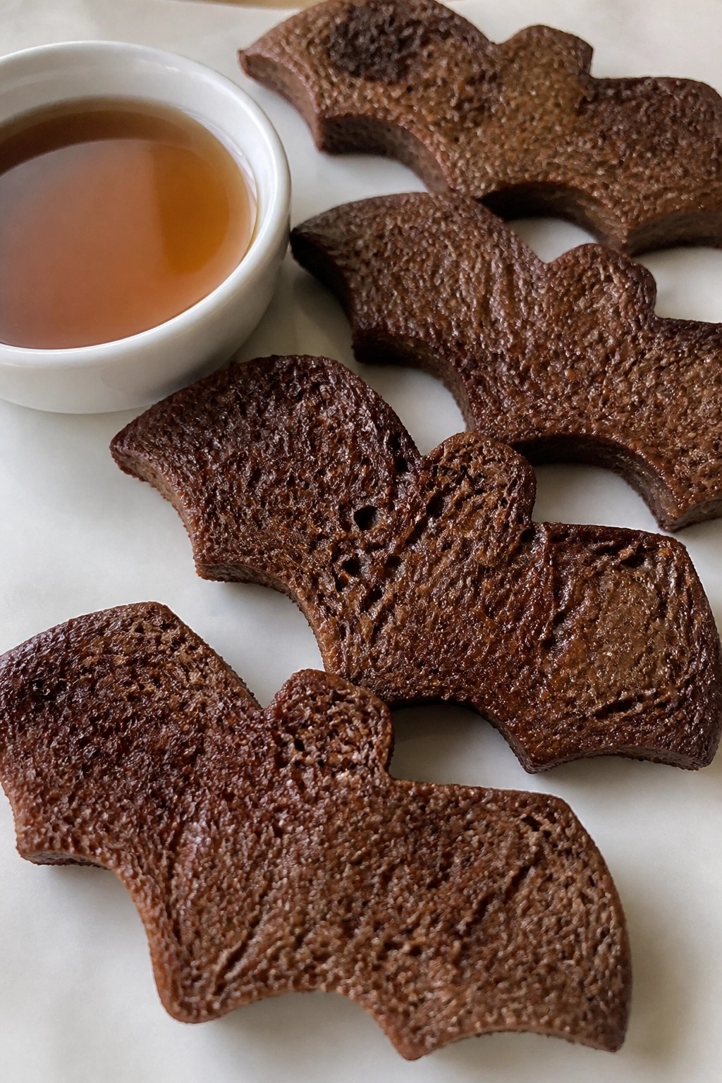 Bat-Wing French Toast Sticks with Maple Dip
