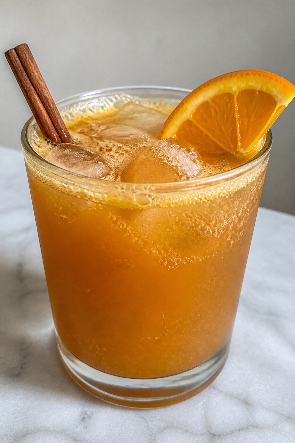 Pumpkin Spice Ginger Fizz Punch