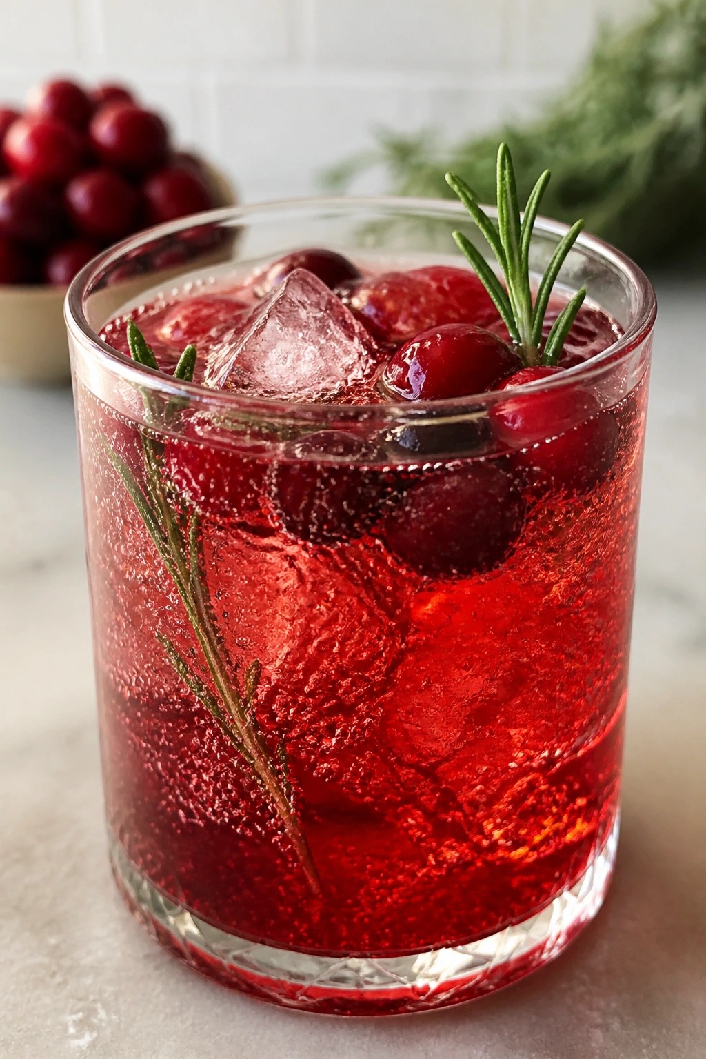 Sparkling Cranberry Witch's Brew