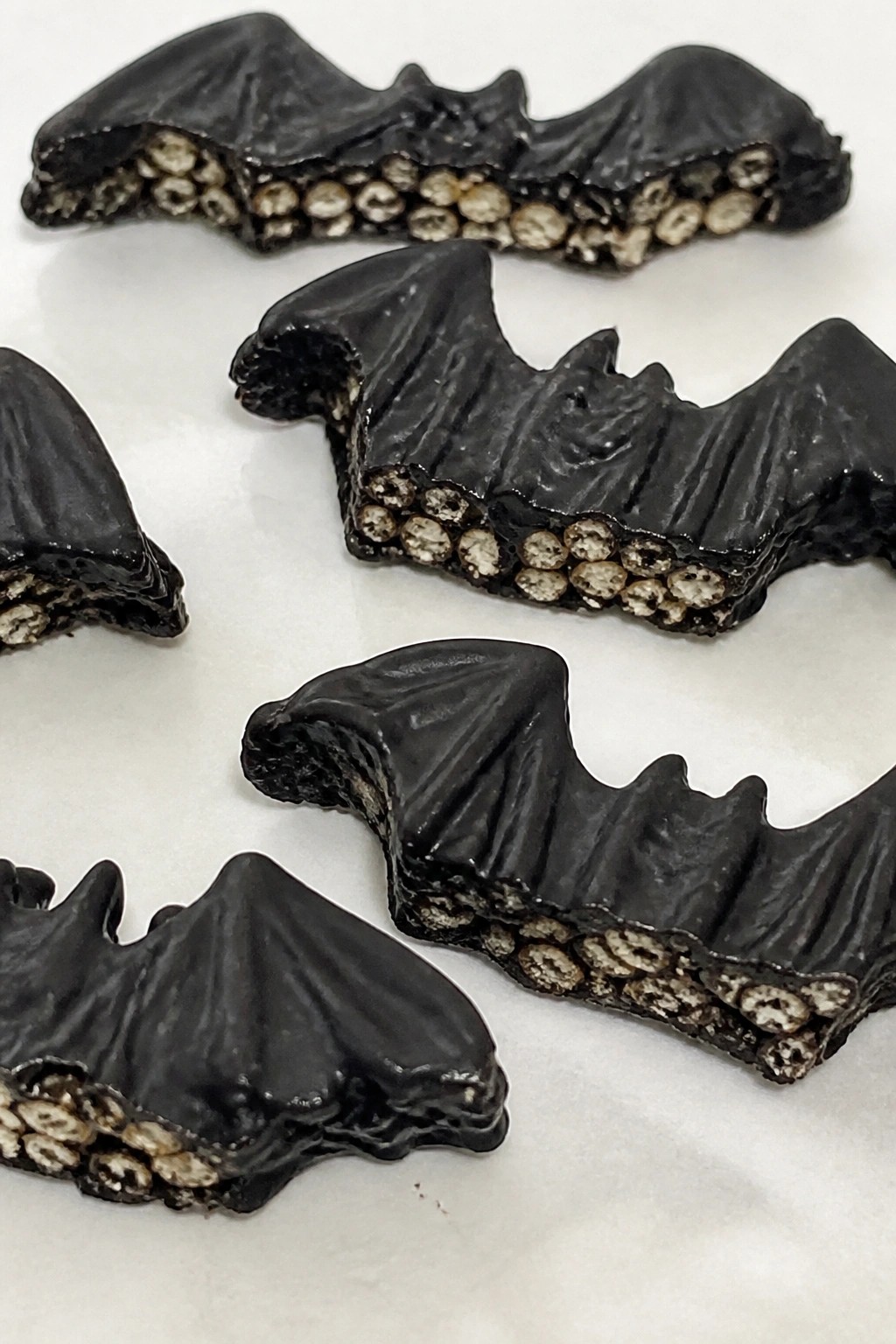 Bat Wing Rice Krispie Clusters