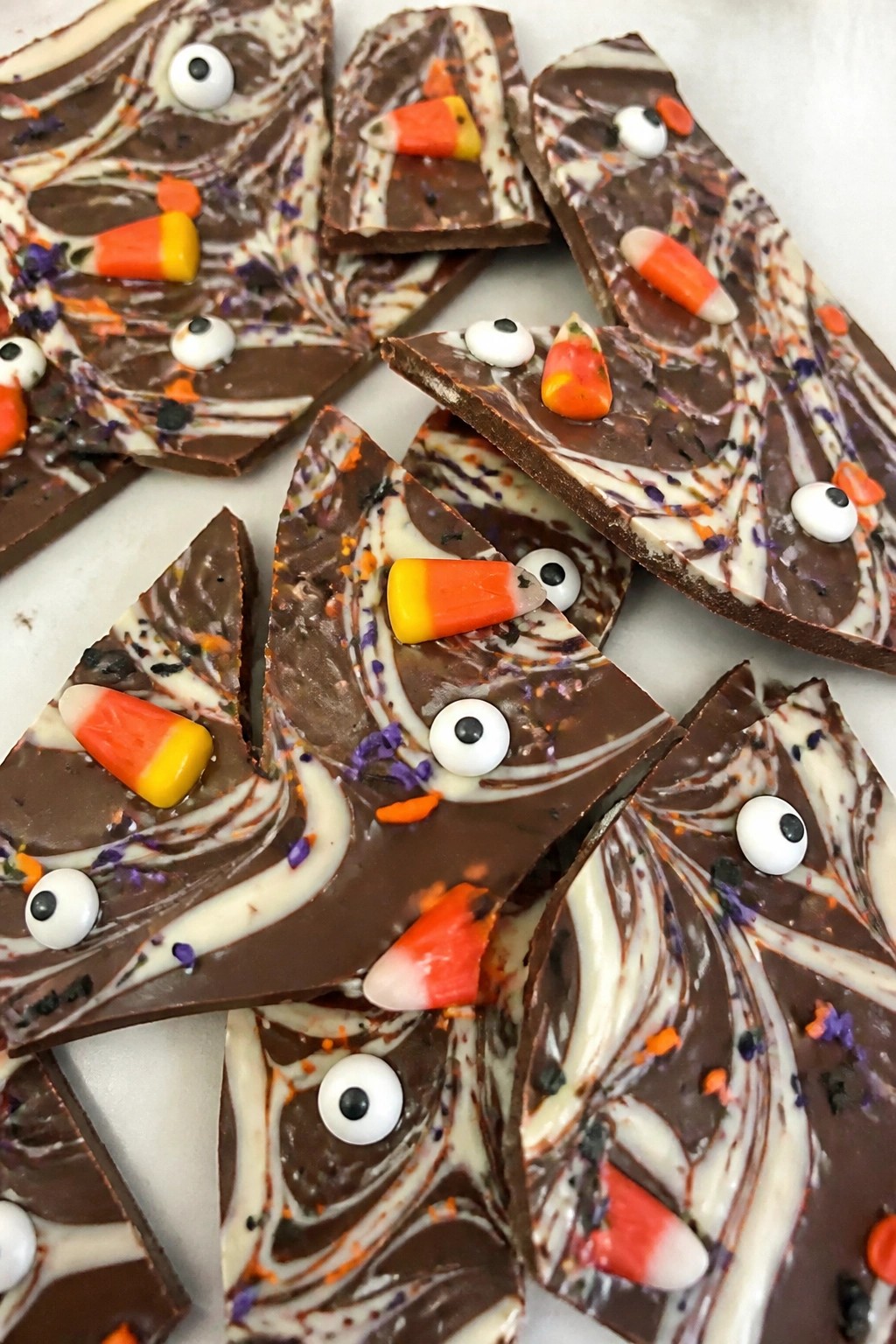 Haunted Chocolate Bark Bark
