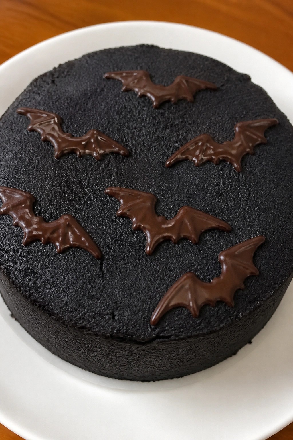 Bat Wing Black Cocoa Cake