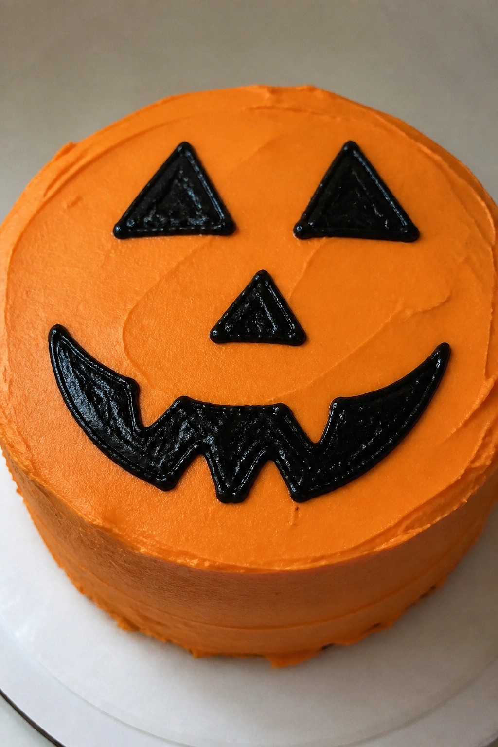 Jack-o'-Lantern Pumpkin Spice Cake
