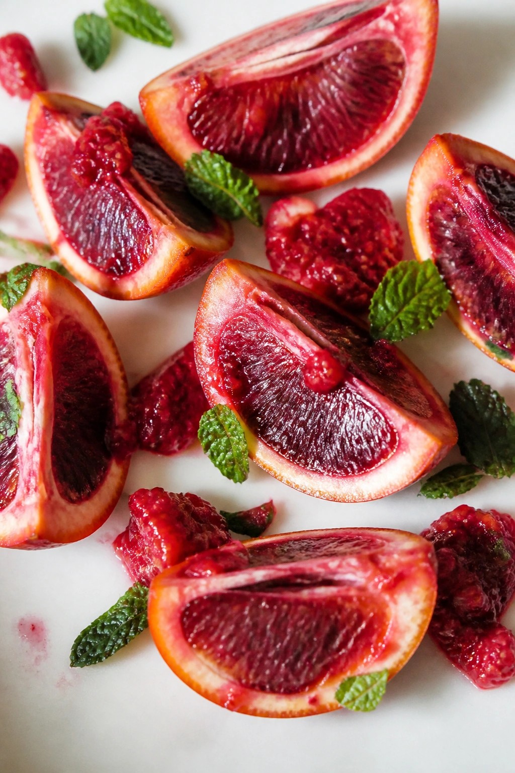 Blood Orange Vampire Wedge Bites