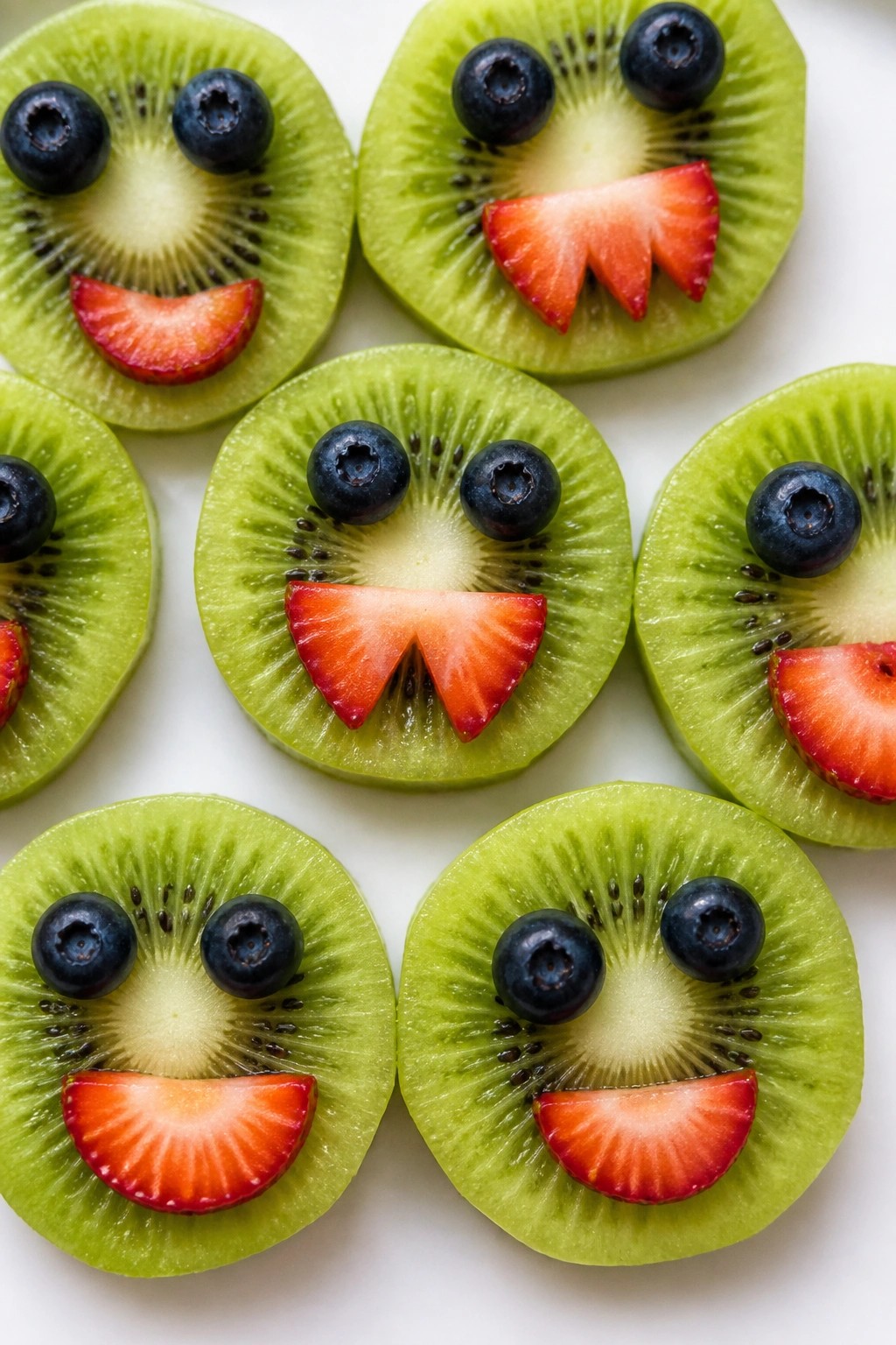 Kiwi Monster Face Slices