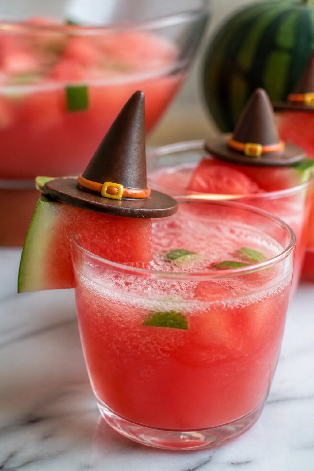 Watermelon Witch Hat Punch