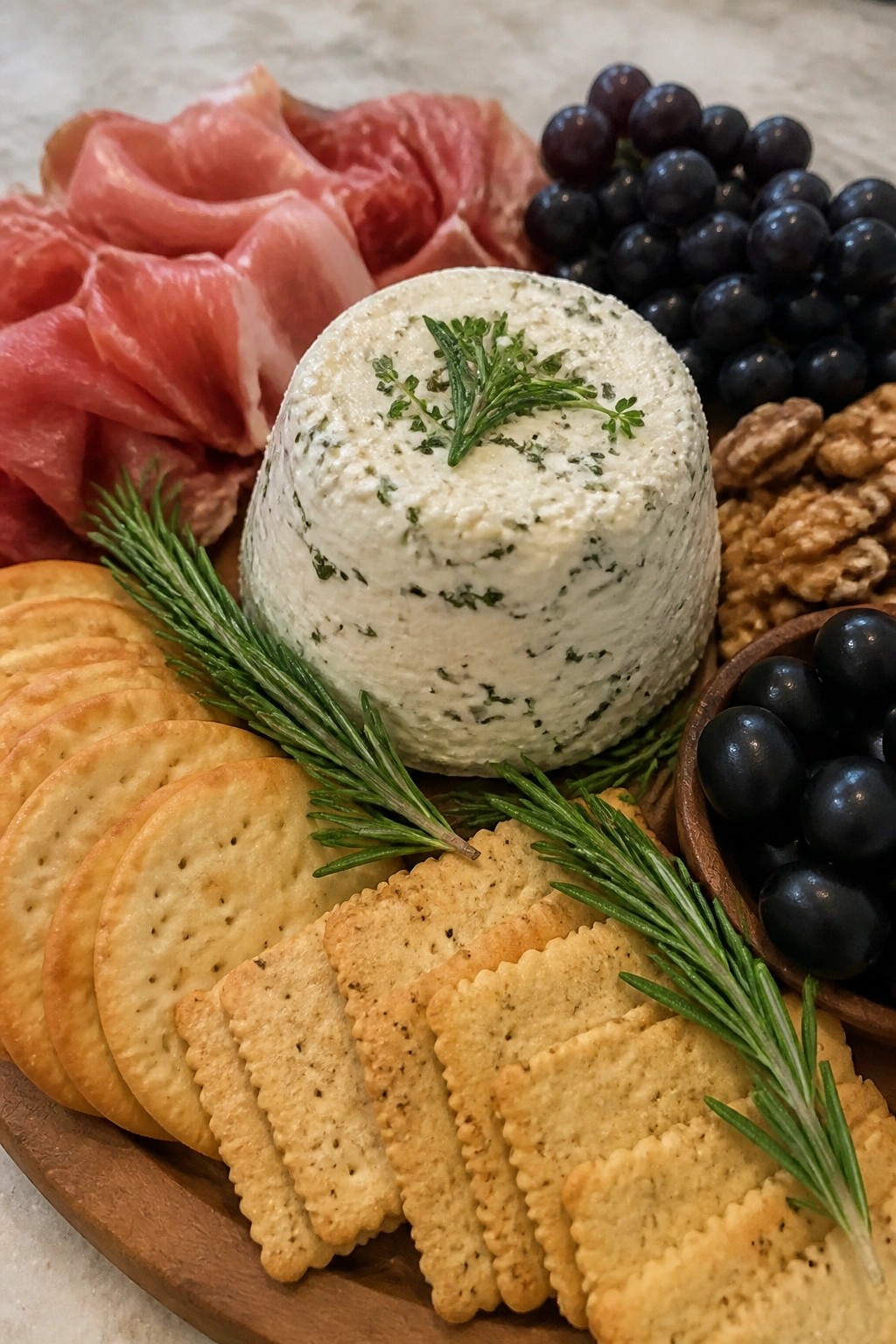 Witch's Cauldron Herb Goat Cheese Platter