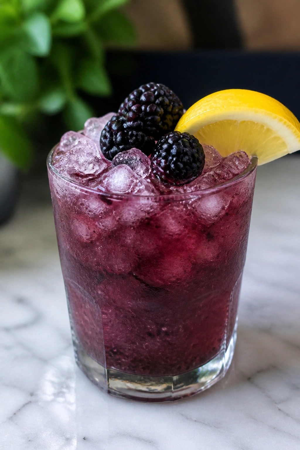 Midnight Berry Bramble Gin Smash