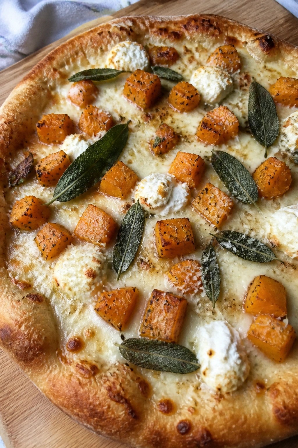 Pumpkin Patch Butternut Squash and Sage Pizza