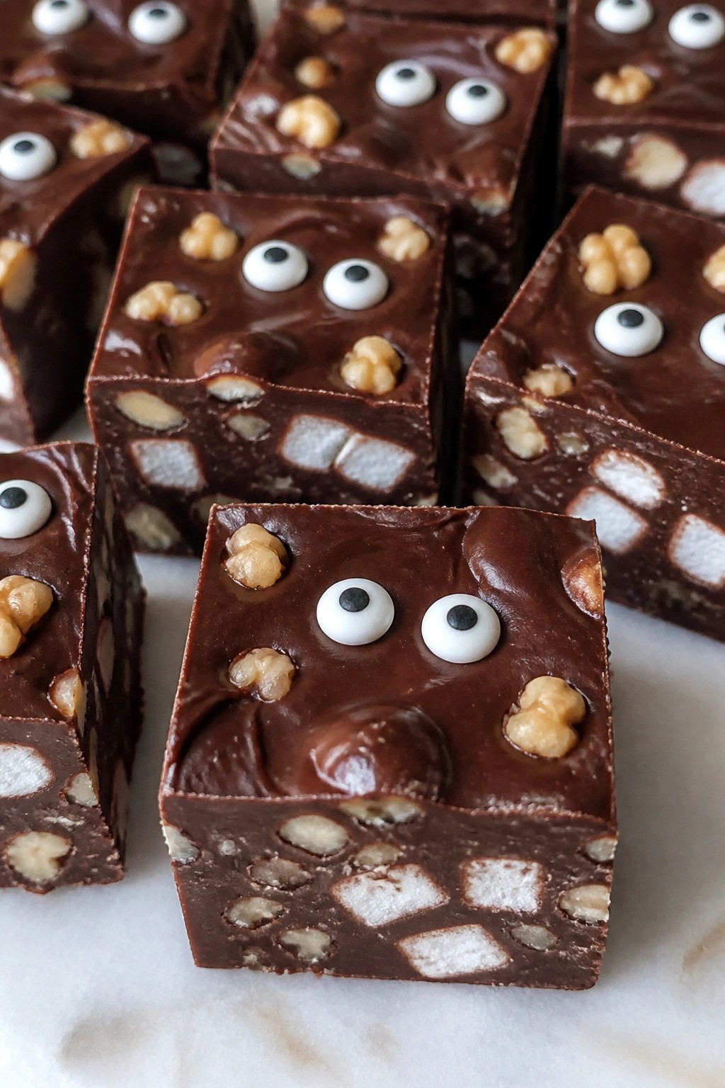 Monster Mash Rocky Road Fudge