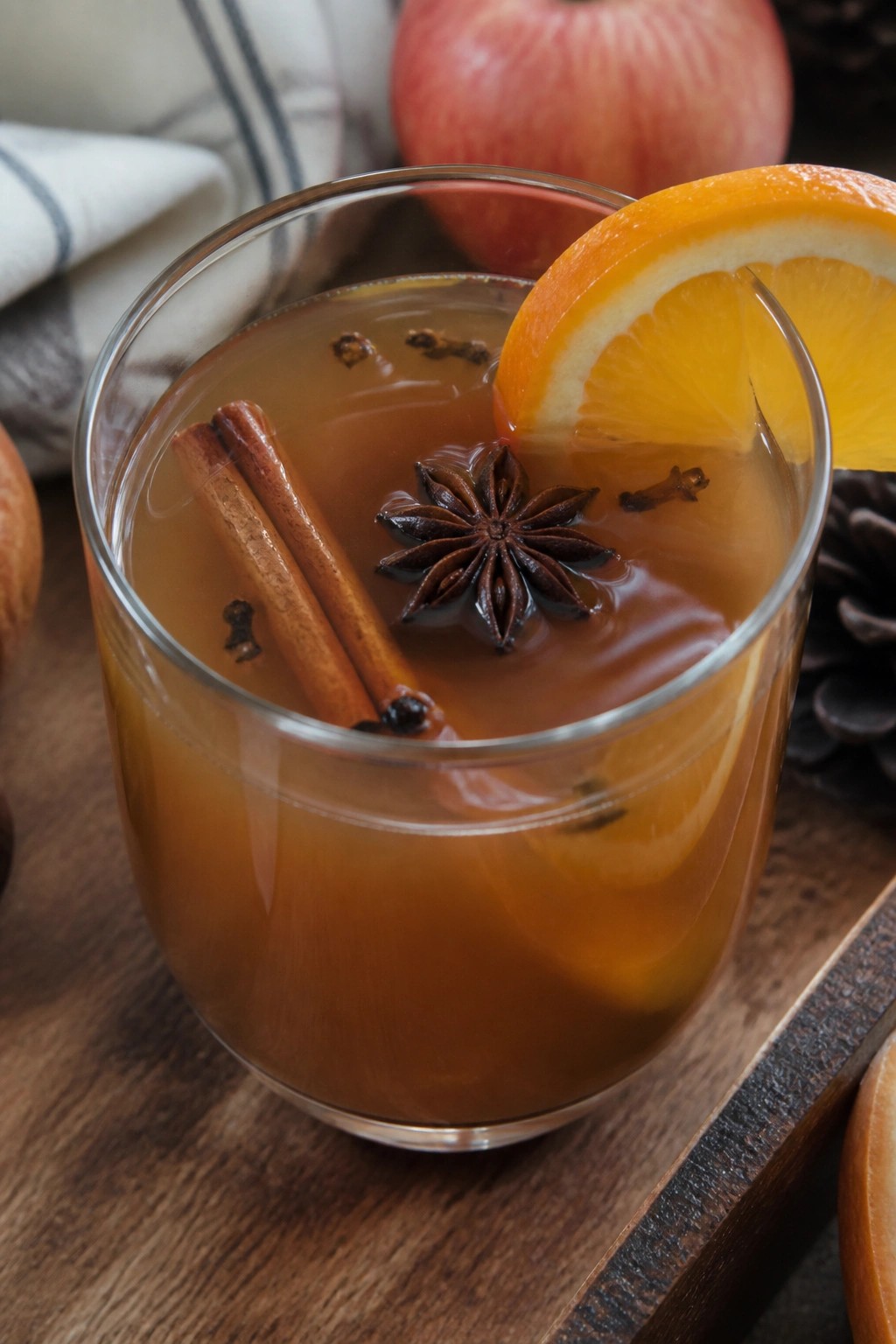 Bourbon Spiced Mulled Cider