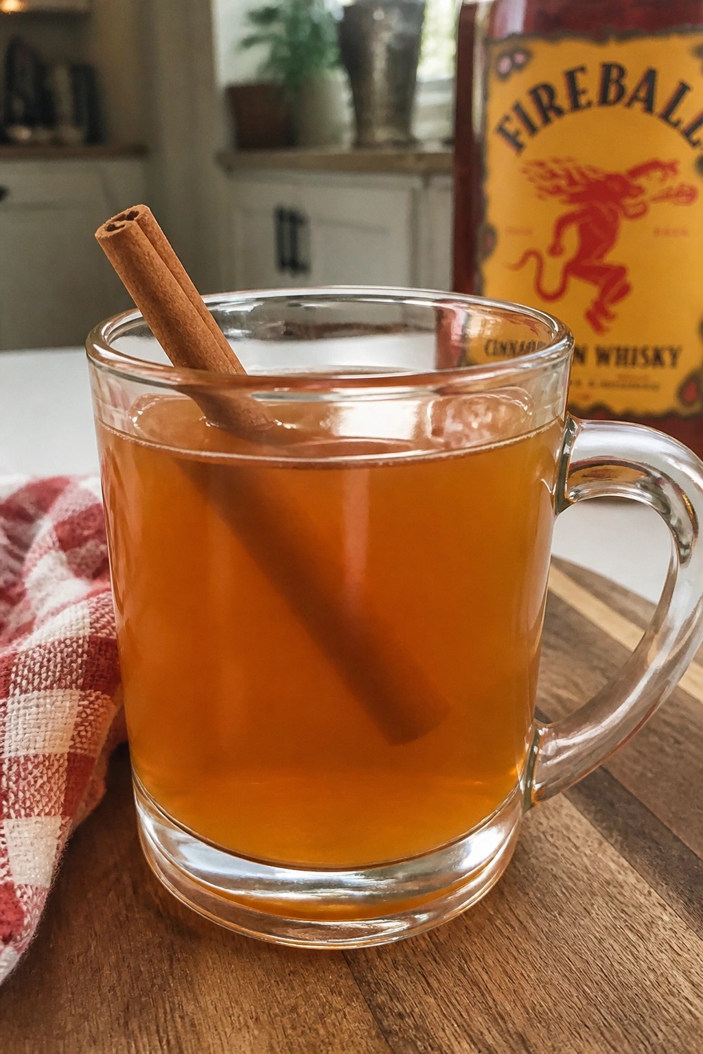 Cinnamon Fireball Hot Toddy