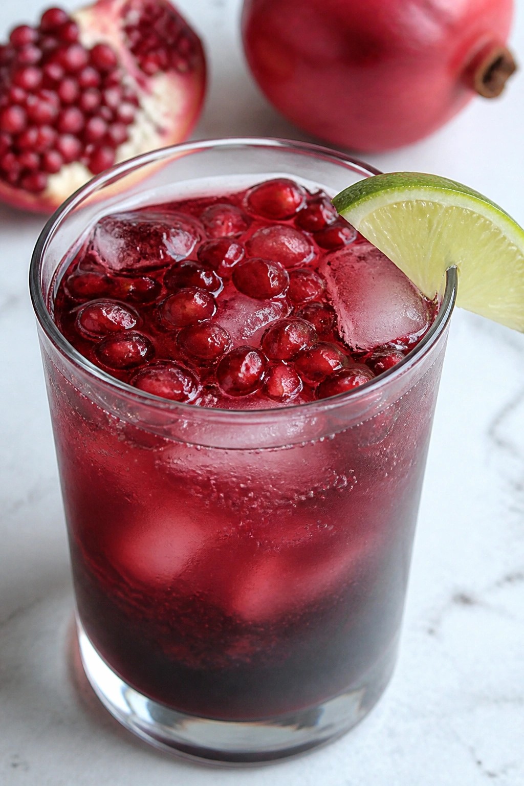 Pomegranate Dark Rum Mule