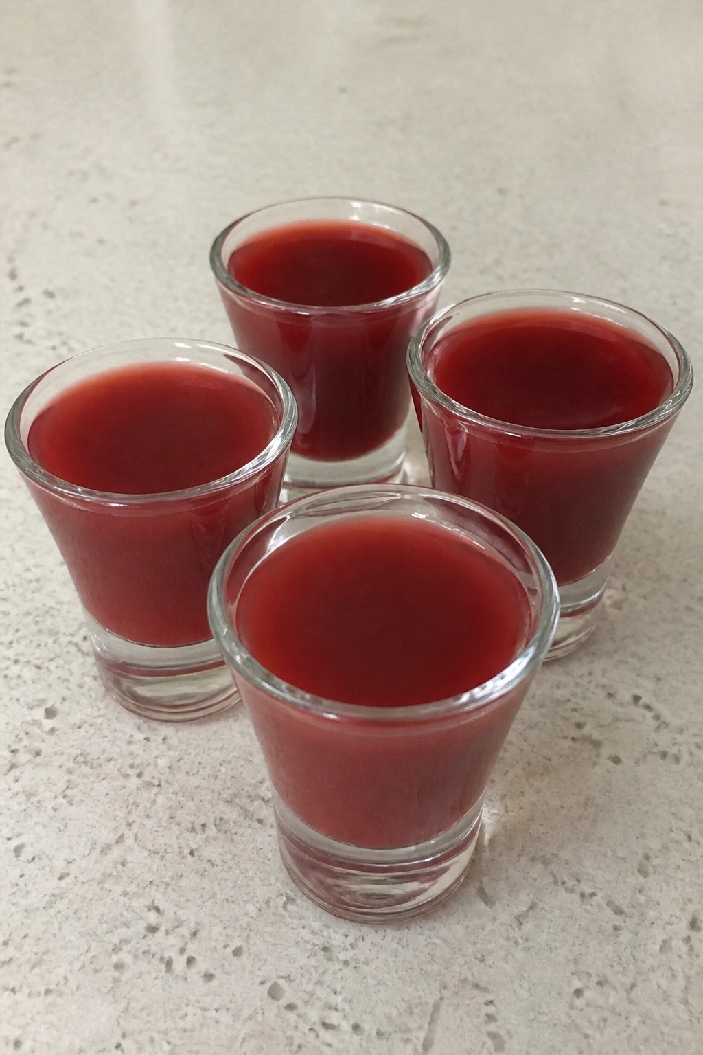 Blood Orange Vampire Jello Shots