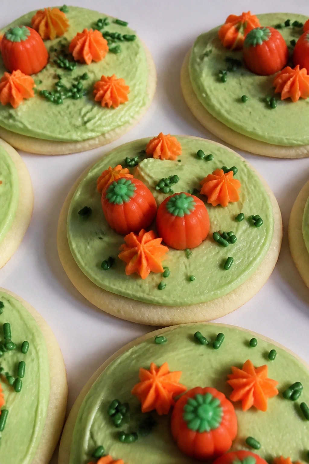 Pumpkin Patch Sugar Cookies