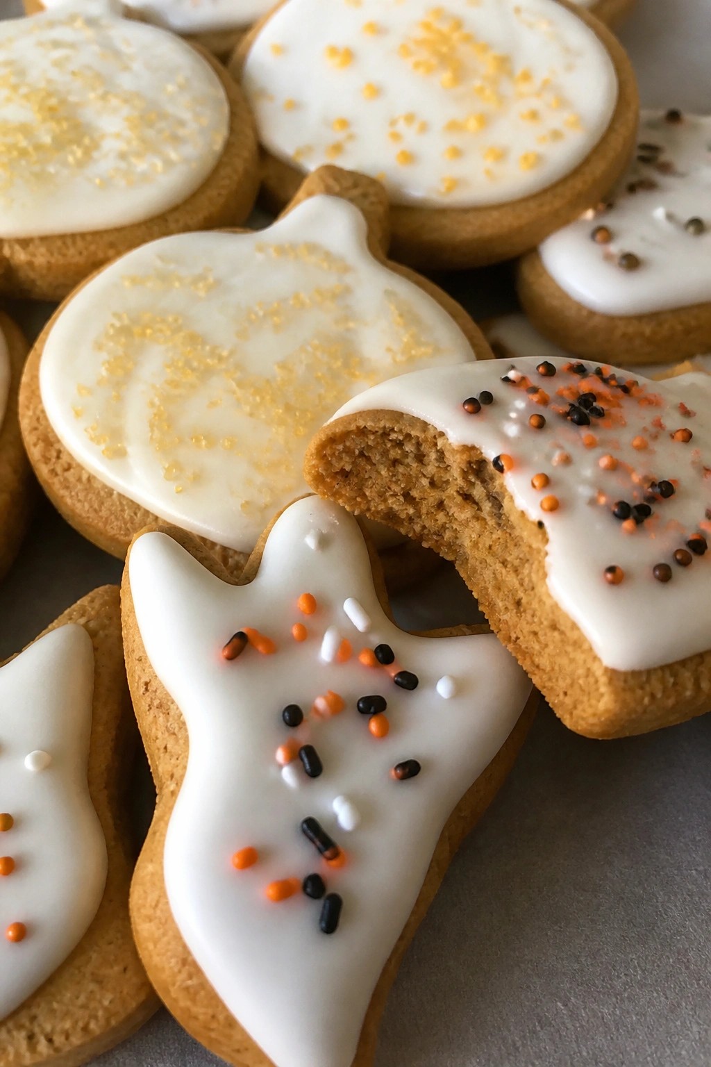 Spiced Pumpkin Sugar Cookies