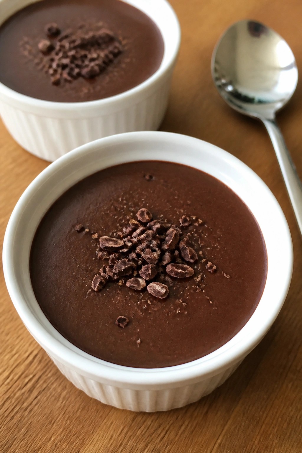 Dark Chocolate Chili Pots de Crème