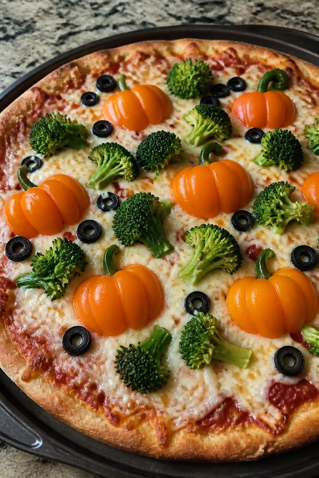 Pumpkin Patch Veggie Pizza
