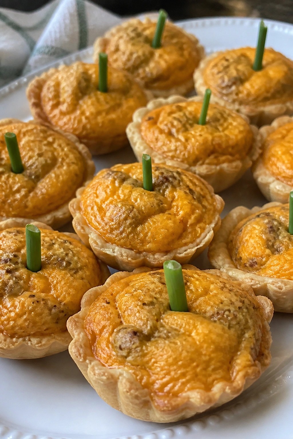 Pumpkin Patch Mini Sausage Quiches