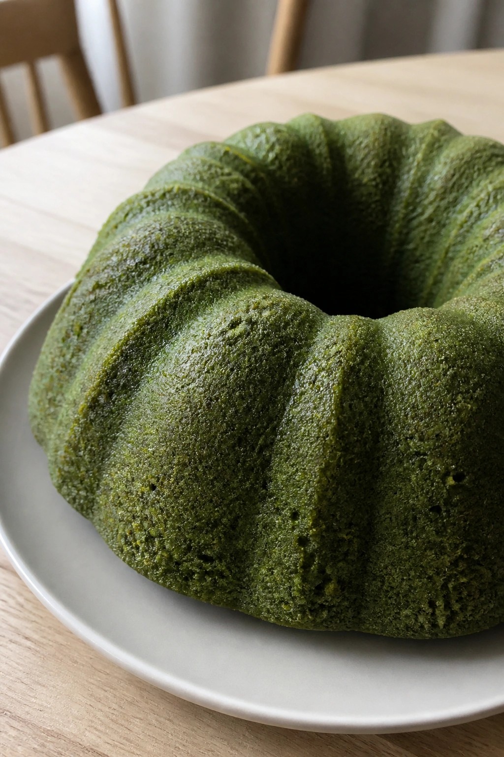 Witch’s Cauldron Matcha Bundt Cake