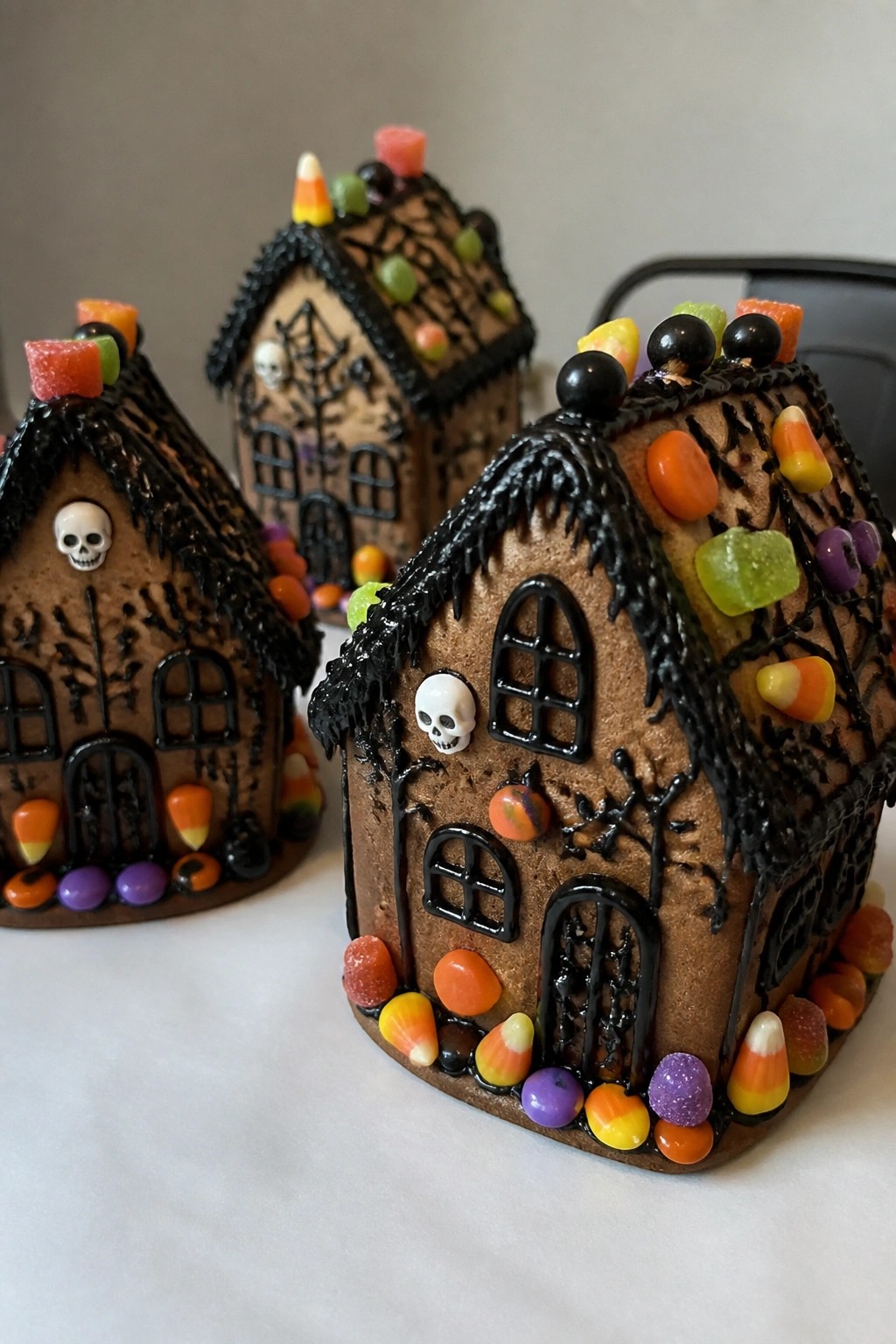 Haunted Gingerbread Houses